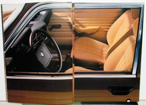 1981 BMW 316 318i 320 323i Sales Brochure