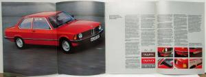 1981 BMW 316 318i 320 323i Sales Brochure