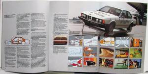 1981 BMW 633 CSi Prestige Sales Brochure