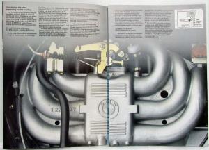 1981 BMW Translating Minimum Energy into Maximum Performance Sales Brochure