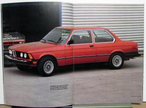 1981 BMW 320i Prestige Sales Brochure