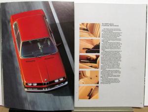 1981 BMW 320i Prestige Sales Brochure