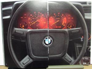 1981 BMW 320i Prestige Sales Brochure