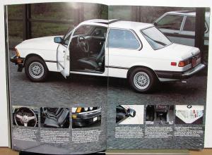 1981 BMW 320i Prestige Sales Brochure