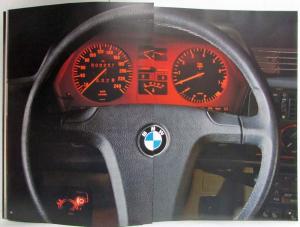 1982 BMW 628CSi 635CSi Prestige Sales Brochure