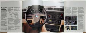 1982 BMW 628CSi 635CSi Prestige Sales Brochure