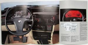 1982 BMW 633 CSi Prestige Sales Brochure