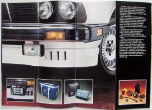 1983 BMW Accessories Sales Brochure