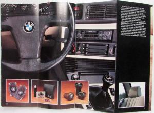 1983 BMW Accessories Sales Brochure