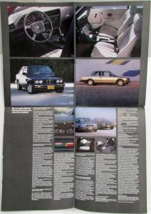1983 BMW 318i Sales Folder Poster