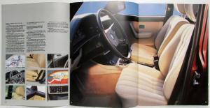 1983 BMW 528e 533i Sales Prestige Brochure