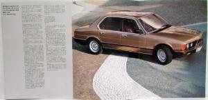 1983 BMW 733i Sales Folder - Japanese Text