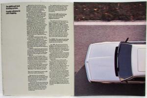 1984 BMW Anti-Lock Braking System Promotional Brochure