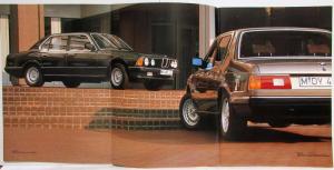 1984 BMW 728i 735i 745i Prestige Sales Brochure