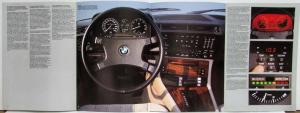 1984 BMW 728i 735i 745i Prestige Sales Brochure