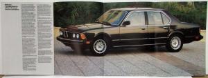 1985 BMW 735i Prestige Sales Brochure