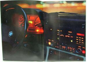 1985 BMW 735i Prestige Sales Brochure