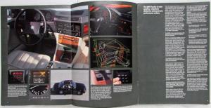 1986 BMW The Ultimate Driving Machine Sales Brochure
