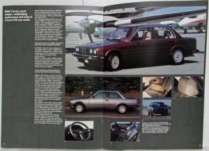 1986 BMW The Ultimate Driving Machine Sales Brochure