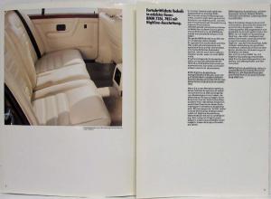 1985 BMW 735i 745i Sales Folder - German Text