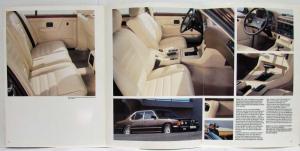 1985 BMW 735i 745i Sales Folder - German Text