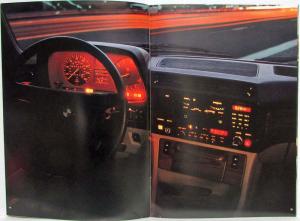 1986 BMW 735i Prestige Sales Brochure