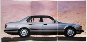 1987 BMW 735i  Sales Brochure