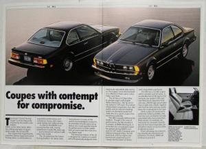 1987 BMW The Ultimate Driving Machine Sales Brochure