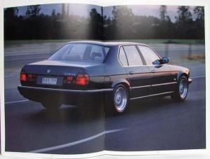 1987 BMW 735i  Prestige Sales Brochure