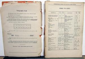 1928 1929 International Speed Truck Model SF 44 46 Dealer Parts Catalog IH MT 9A