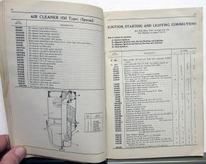 1936 1937 International Motor Trucks Model B 3 & B 4 Parts Catalog IHC MT 24A