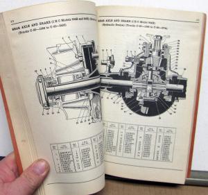 1937 International Motor Trucks Model C 50 55 60 CS 50 Parts Catalog IHC MT 29A