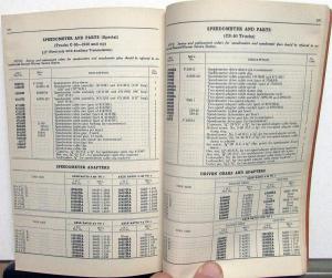 1937 International Motor Trucks Model C 50 55 60 CS 50 Parts Catalog IHC MT 29A