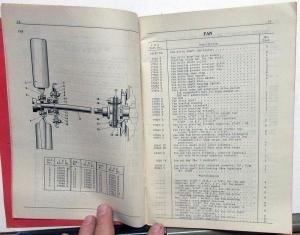 1937 International Motor Trucks Dealer Model C 300 Parts Catalog IHC MT 33