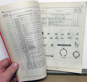 1937 International Motor Trucks Dealer Model C 300 Parts Catalog IHC MT 33