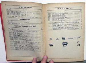 1937 International Motor Trucks Dealer Model C 15 Parts Catalog IHC MT 35