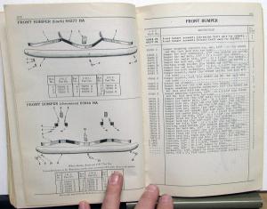 1941 International Trucks Model D 30 30B DS 30 Bus Parts Catalog IHC MT 37A