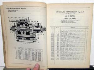 1934-37 International Trucks Model C 35 35B C 40 Parts Catalog Book IHC MT 27A