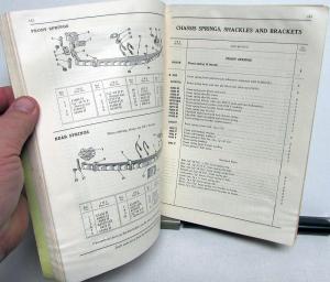 1938 International Trucks Model D 15 Parts Catalog Book IHC Panel Delivery MT 41