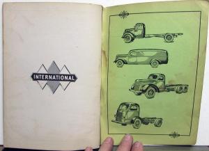 1941 International Trucks Dealer DR 700 Parts Catalog IHC MT 51 Air Brakes