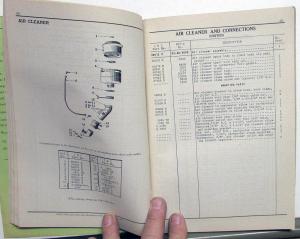 1941 International Trucks Dealer D 400 DS 400 Parts Catalog Book IHC MT 50