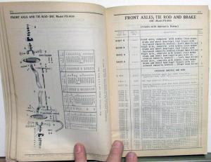 1941 International Trucks Dealer D 500 DS 500 DR 500 Parts Catalog IHC MT 49