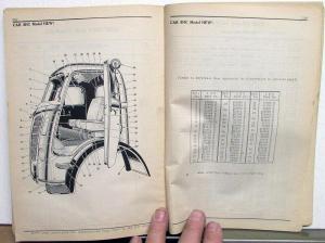 1941 International Trucks Dealer D 500 DS 500 DR 500 Parts Catalog IHC MT 49