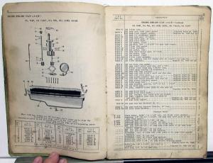 1939 International Trucks D 246T DS 246T DR 246T D-246F Parts Catalog IHC MT 47