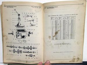 1939 International Trucks D 246T DS 246T DR 246T D-246F Parts Catalog IHC MT 47