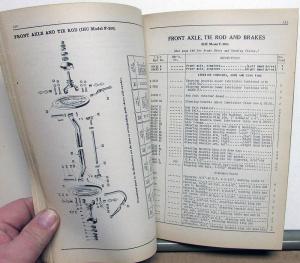 1939 International Trucks D 186T DS 186T Six Wheel Parts Catalog IHC MT 45