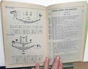 1938 International Trucks Model DR 70 Parts Catalog Book IHC MT 43