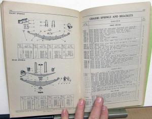 1938 International Trucks Model DR 70 Parts Catalog Book IHC MT 43