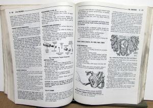 1990 Dodge Dakota Truck Dealer Service Shop Repair Manual Rear Wheel Drive
