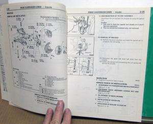 1989 Dodge Ram 50 Truck Dealer Service Shop Repair Manual Set Pickup